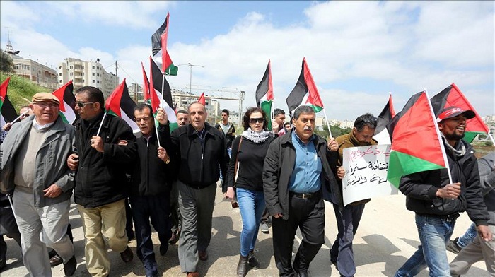 Les arabes israéliens célèbrent la Journée de la Terre